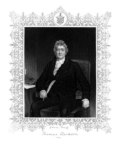Thomas Clarkson, İngiliz politikacı ve kölelik karşıtı kampanyacı, 19. yüzyıl. by J. Cochran