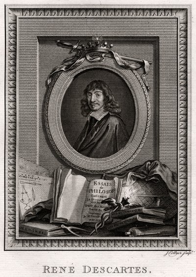 René Descartes, 1775 by J. Collyer