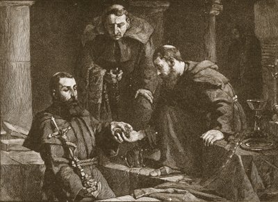 Bir manastırın bastırılmasında hazinenin saklanması, İngiltere Kilisesi