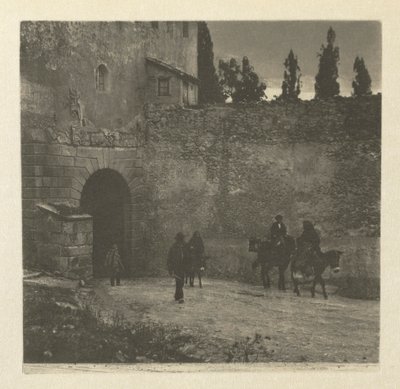 Kamera Çalışması: Bir Ağ Geçidi - Segovia by J. Craig Annan