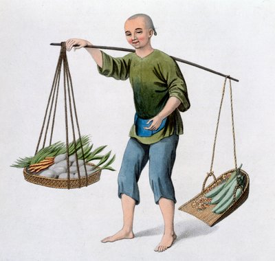 sebzeli bir çocuk, 1800 by J Dadley