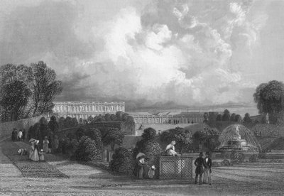 Versay Bahçesi, 1839 by J. Davis