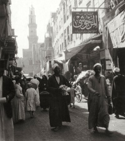El Ghoria Çarşısı, Kahire, Mısır, 20. yüzyıl by J. Dearden Holmes