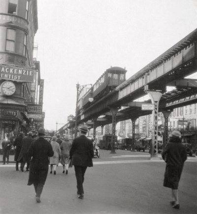 Flatbush Caddesi, New York City, ABD, 20. yüzyıl by J. Dearden Holmes