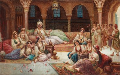bir haremde by J. G. Delincourt