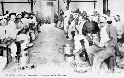 Fransız Yabancı Lejyonu, Sidi Bel Abbes, Cezayir, 1910. by J. Geiser