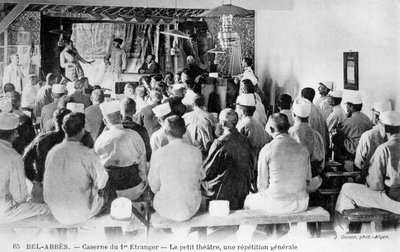 Fransız Yabancı Lejyonu, Sidi Bel Abbes, Cezayir, 20. yüzyıl. by J. Geiser