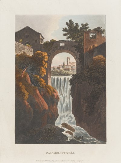 Tivoli Şelalesi by J. Merigot