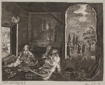 Adam Olearius til illüstrasyon, “Dahice bir şair Schich Saadi tarafından Farsça Rosenthal […]”, Schleswig 1660 by J. Muller