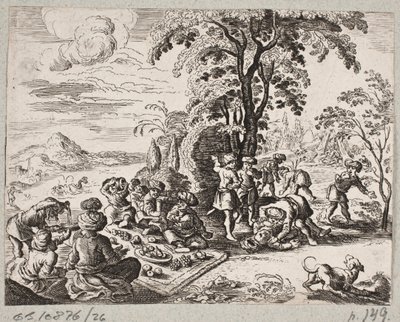 Adam Olearius til illüstrasyon, “Dahice bir şair Schich Saadi tarafından Farsça Rosenthal […]”, Schleswig 1660 by J. Muller