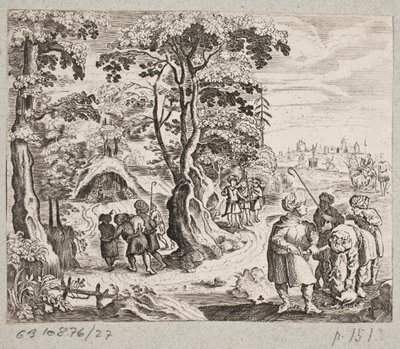 Adam Olearius til illüstrasyon, “Dahice bir şair Schich Saadi tarafından Farsça Rosenthal […]”, Schleswig 1660 by J. Muller