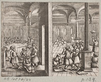 Adam Olearius til illüstrasyon, “Dahice bir şair Schich Saadi tarafından Farsça Rosenthal […]”, Schleswig 1660 by J. Muller