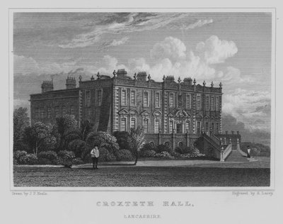 Croxteth Hall, Lancashire (gravür) by John Preston Neale