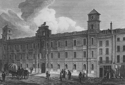 Northumberland House, Londra (gravür) by John Preston Neale