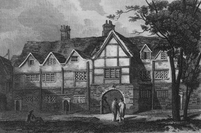Eski Sundurma, Charter House (gravür) by John Preston Neale