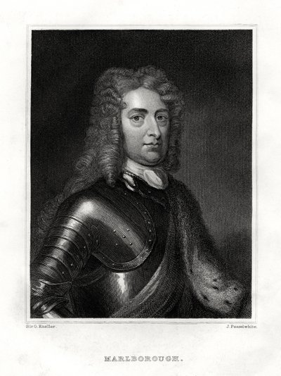 John Churchill, Marlborough Dükü, İngiliz askeri, 1860 by J. Posselwhite