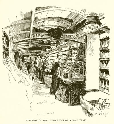 Posta treninde Postane minibüsünün içi by J. R. Sinclair