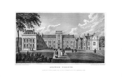 Dulwich Koleji, Londra, 1829. by J. Rogers
