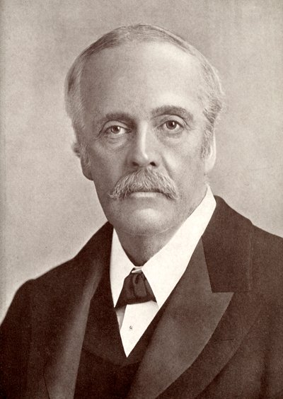 Arthur James Balfour, 1. Balfour Kontu, İngiliz devlet adamı ve Başbakan, 1912. by J Russell and Sons