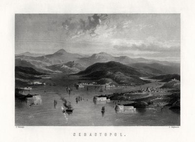 Sivastopol, Ukrayna, 19. yüzyıl by J. Stephenson