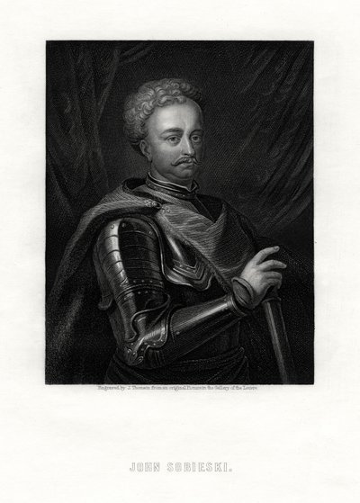 Jan III Sobieski, Polonya-Litvanya Topluluğu hükümdarı, 19. yüzyıl by J. Thomson