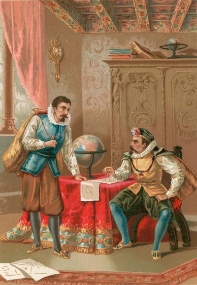 Kepler ve Tycho Brahe Prag