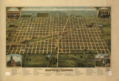 Mattoon, Illinois 1884