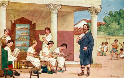 Roma İmparatorluğu - bir okul. by J. Williamson