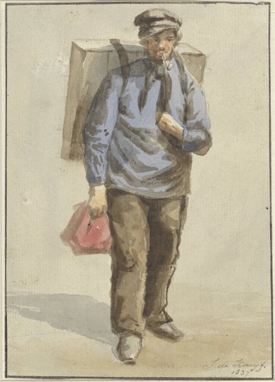 Gerrit van Schoorl'un portresi by J. de Kruyff
