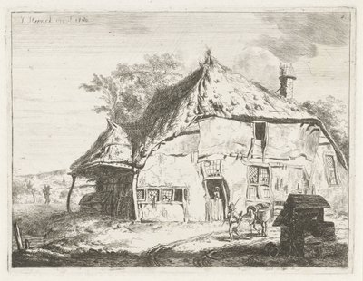 Bir kuyunun yanında çiftlik by Jabes Heenck