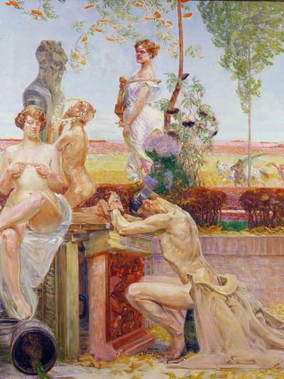 Alegorik Figürler, 1913 by Jacek Malczewski
