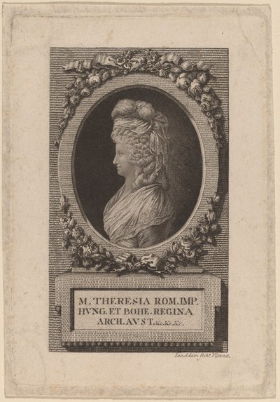 Marie-Thérèse, Kutsal Roma İmparatoriçesi by Jacob Adam