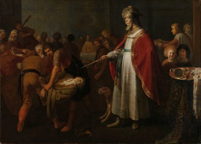 Değersiz Düğün Konuğu Mesel by Jacob Adriaensz. Backer (attributed to)