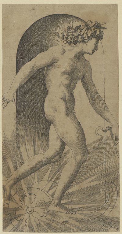 Nişlerdeki Apollo Tanrıları (dizi başlığı) by Jacob Binck