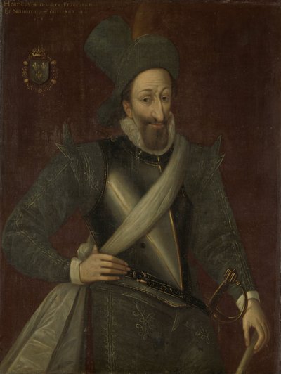 Henri IV (1553-1610), Fransa Kralı by Jacob Bunel (manner of)