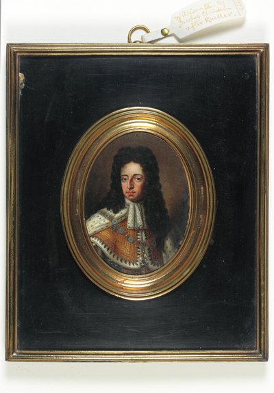 William III (emaye) by Jacob Christian