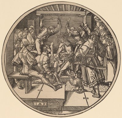 Dikenlerle Taçlandırılan İsa by Jacob Cornelisz van Oostsanen