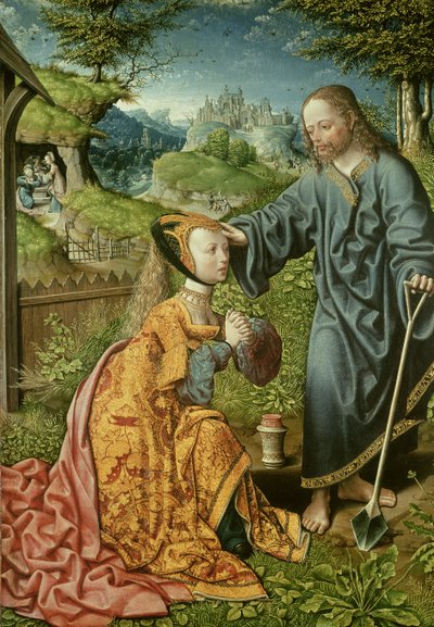 Bahçıvan Olarak İsa, 1508 by Jacob Cornelisz van Oostsanen