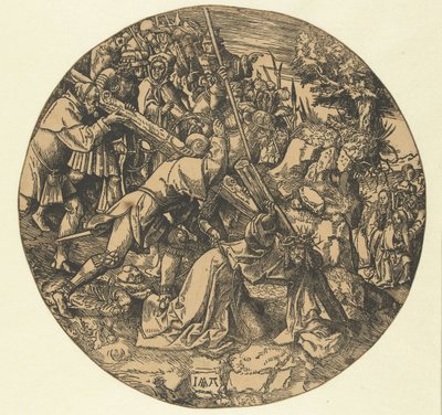 Haç taşımak The Round Passion (dizi adı) by Jacob Cornelisz van Oostsanen