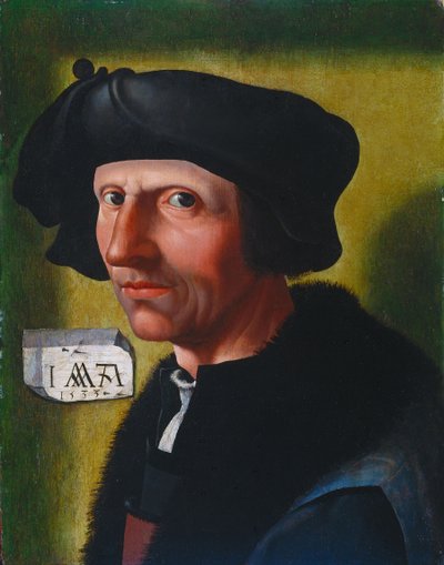 Otoportre, 1533 by Jacob Cornelisz van Oostsanen