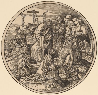 Ağıt ve Entombment by Jacob Cornelisz van Oostsanen