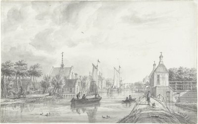 Leiderdorp'ta yüz by Jacob Elias La Fargue