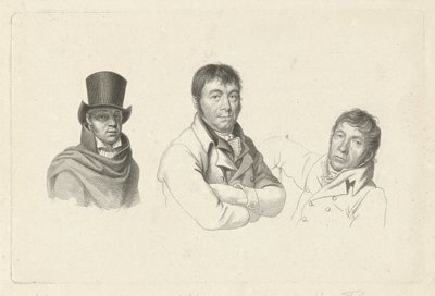 Jan Kamphuysen, Dirk Versteegh ve Hendrik de Flines