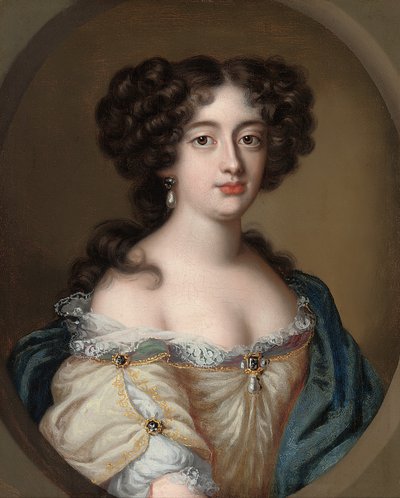 Geleneksel olarak Ortensia Mancini olarak tanımlanan bir bayanın portresi by Jacob Ferdinand Voet