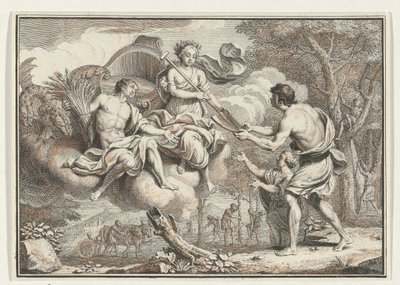 Ceres, Virgil'in Bucolia'sındaki Köylü Temsillerinde Görünüyor (dizi başlığı) by Jacob Folkema