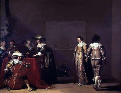 Müzik Partisi by Jacob Fransz van der Merck