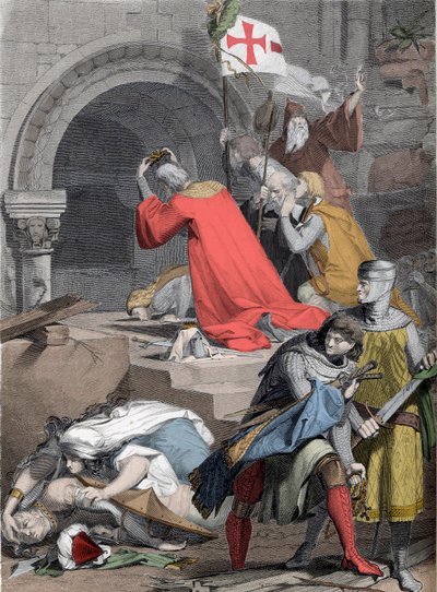 Godefroy de Bouillon (1058-1100), Saint-Sepulcre