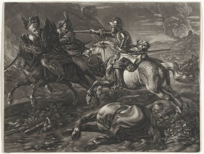 Yeniçeriler savaşta by Jacob Gole
