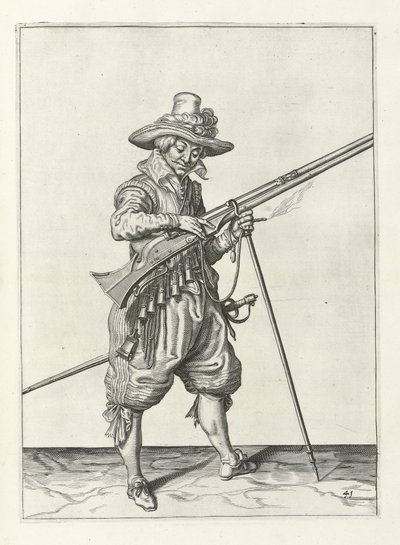 Silahşör nöbet tutuyor, c.1600 by Jacob II de Gheyn