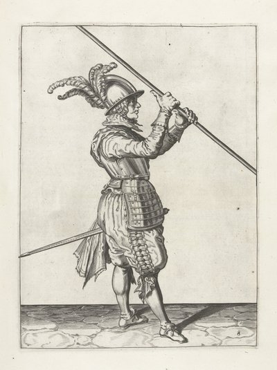 Mızraklı asker, c.1600 by Jacob II de Gheyn